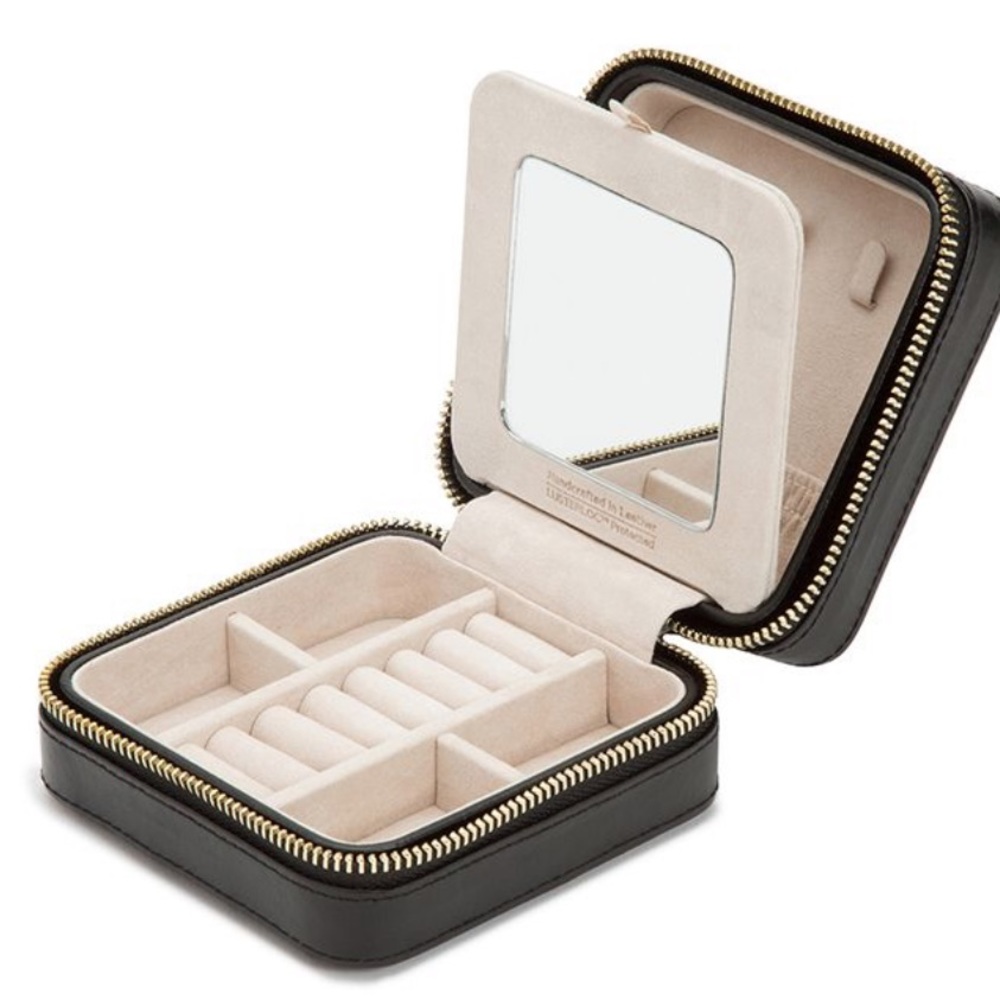 Navy Wolf Travel Jewelry Case, Nordstrom